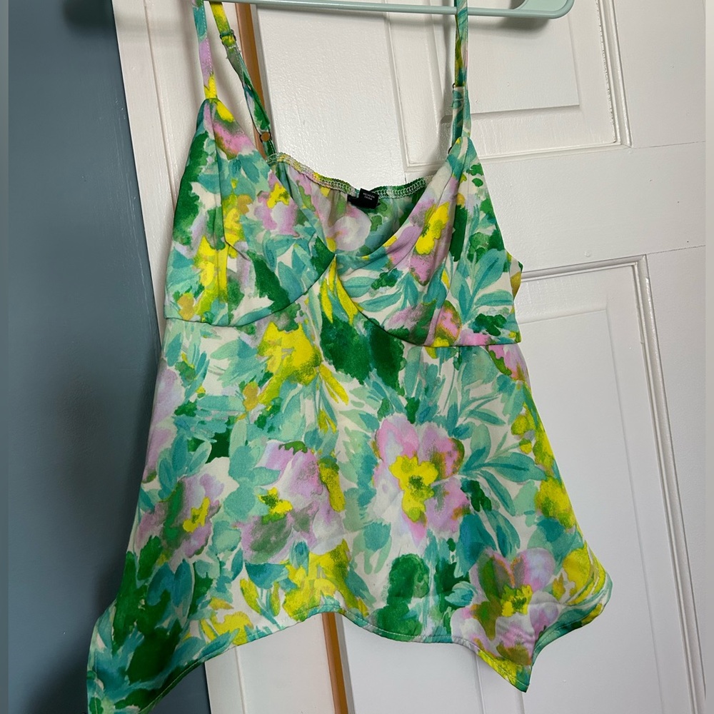 Flowy Floral Tank Top